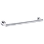 Gedy 5121-45-13 Towel Bar, 18 Inch, Polished Chrome